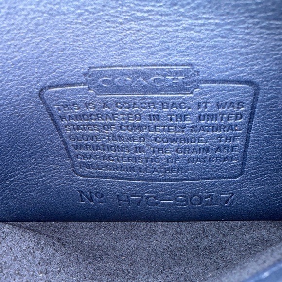 Vintage Coach Abbie 9017 in Blue - Picture 2 of 5